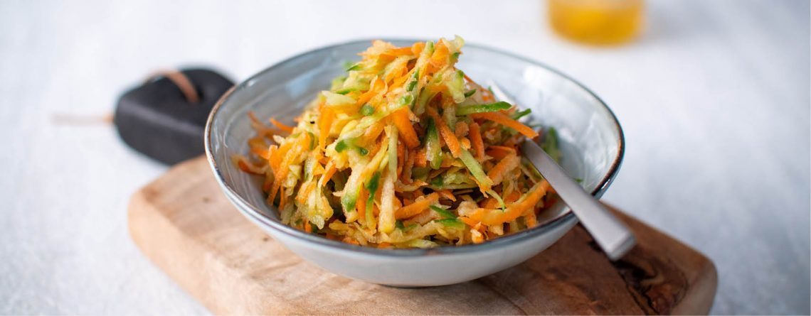 Herbalife Nutrition Independent Member - Dan Lewis - Carrot, Apple and Cucumber Salad with Honey Dre